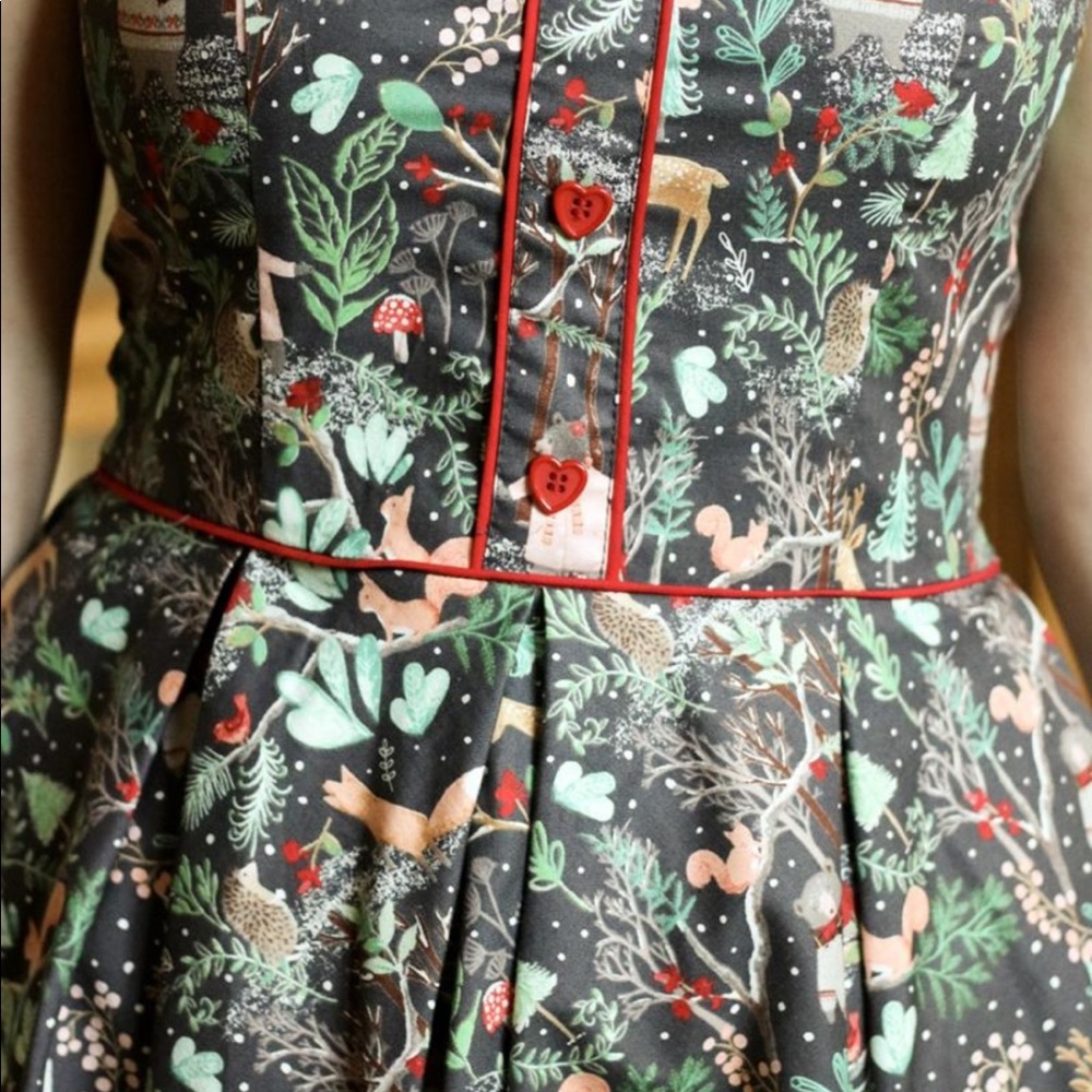 ISO Retrolicious In the Woods holiday dress